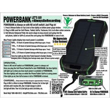 PowerBank Solar Charging Power Bank (26,800mah Powers GoPro / Camera 15 Hrs.)